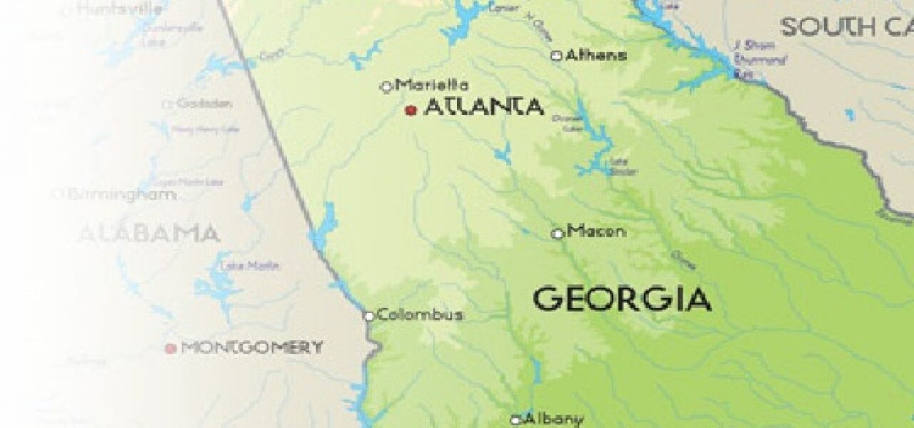 موقع جورجيا